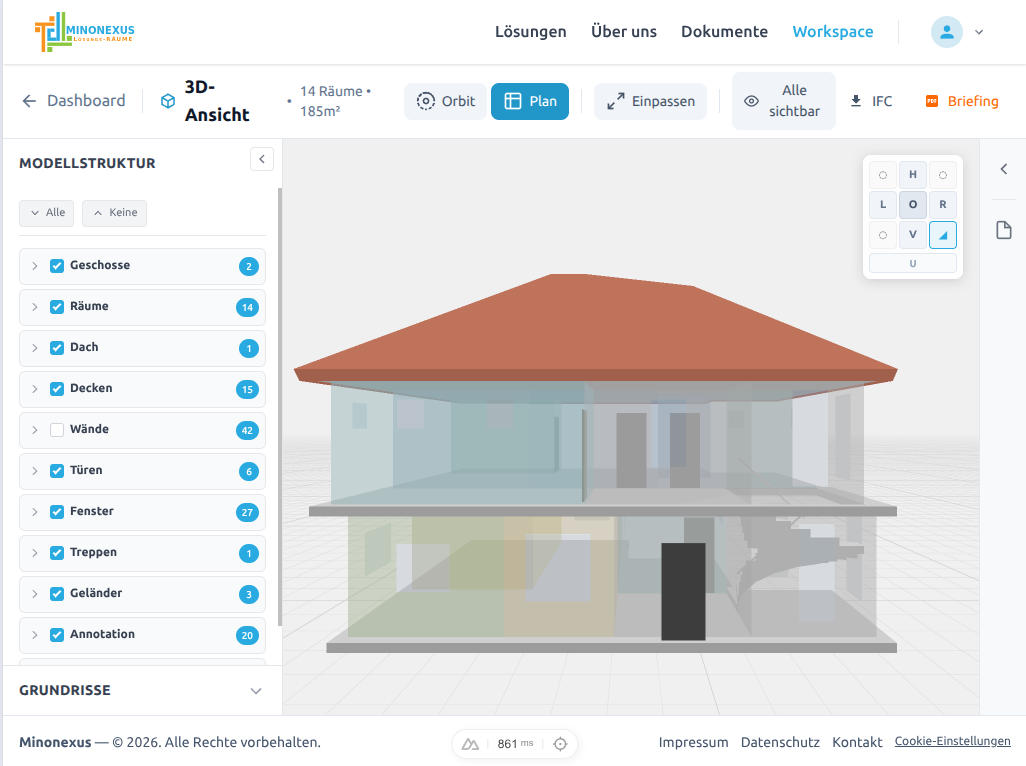 MinoSketch – Interaktive 3D-Ansicht